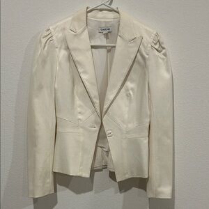 Bebe Women's Elegant Cream Blazer